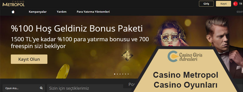 Casino Metropol Casino Oyunları